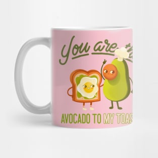 Avocado Toast Cute Kawaii Mug